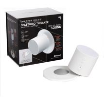 SHARPER IMAGE Shower Bluetooth Speaker with Magnetic Mount - White