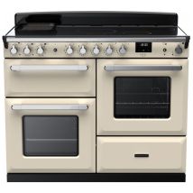 RANGEMASTER Estel Deluxe ESDLO110EIPPCR/CM1 110 cm Electric Induction Range Cooker - Cream & Chrome