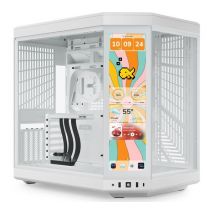 HYTE Y70 Touch Infinite E-ATX Mid-Tower PC Case - White
