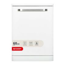 SHARP QW-DX41F47EW Full-size Dishwasher - White