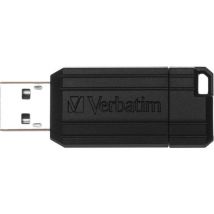 VERBATIM PinStripe USB 2.0 Memory Stick - 16 GB, Black