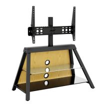 AVF Easel 925 mm TV Stand with Bracket - Oak / Walnut / Black/ White