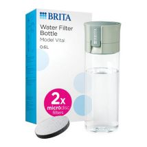BRITA Model Vital Water Filter Bottle - Light Green