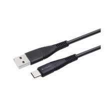 SILVERLABEL USB Type-A to Type-C Cable - 1 m, Black