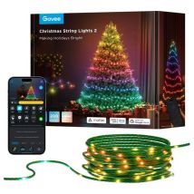 GOVEE RGBW LED Christmas 2 String Lights - Green, 20 m