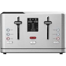 GASTROBACK Design Digital 62396 4-Slice Toaster - Silver
