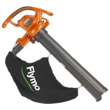 FLYMO PowerVac 2700 Garden Vacuum & Leaf Blower - Orange & Grey