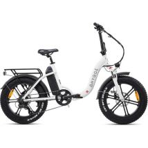 HYGGE Vester Step HY0243 Electric Folding Bike - Heron White