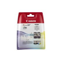 CANON PG-510/CL-511 Black & Colour Ink Cartridges - Twin Pack
