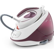 TEFAL Express Protect SV9201 Steam Generator Iron - White & Burgundy