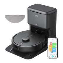 EUFY L60 Hybrid Robot Vacuum Cleaner & Mop with Self-Empty Station - Black