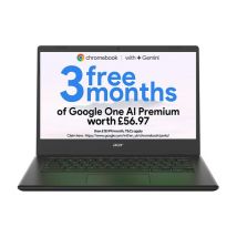 ACER 314 14" Chromebook - Intel® Celeron®, 128 GB eMMC, Black