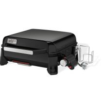 WEBER Slate 43 cm Premium Portable Gas Griddle BBQ - Black
