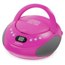 OAKCASTLE CD250 FM Bluetooth Boombox - Pink