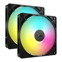 CORSAIR RS140 ARGB PWM 140 mm Case Fan - Dual Pack