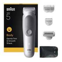BRAUN Series 5 BG5550 Wet & Dry Body Groomer - Grey