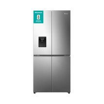 HISENSE PureFlat RQ5P470SMIE American-Style Smart Fridge Freezer - Stainless Steel