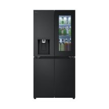 LG InstaView GMG860EPBE Smart Fridge Freezer - Matte Black