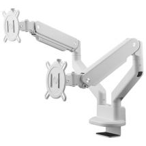 ONE FOR ALL DM4220 Dual Arm Full Motion 13-35" Monitor Desk Mount - White