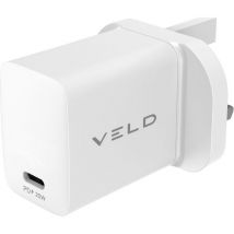 VELD VH20BW Super Fast USB Type-C 20 W Wall Charger