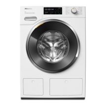 MIELE WWJ880 WCS PWash&TDos&Steam WiFi-enabled 9 kg 1400 Spin Washing Machine - Lotus White