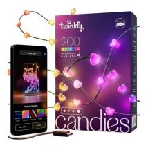 TWINKLY Candies Hearts Smart 200 RGB LED String Lights - 13 m