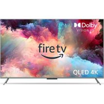 AMAZON Omni QLED Series Fire TV QL65F601U 65" Smart 4K Ultra HD HDR TV with Amazon Alexa