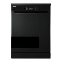 SHARP QW-NA1FF47D3M2-EN Full-size Dishwasher - Matte Black