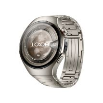 HUAWEI Watch 5 - Titanium Silver, Fluoroelastomer Strap, 46 mm