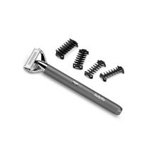 BABYLISS Super-X Metal Series X-Blade Beard & Stubble Trimmer - Silver