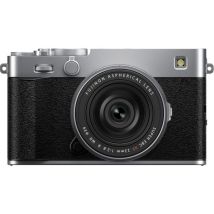 FUJIFILM X-E5 Mirrorless Camera with FUJINON XF 23 mm f/2.8 R WR Lens - Silver