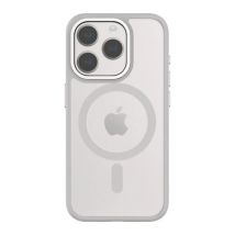 QDOS HYBRID SOFT + SNAP MagSafe iPhone 15 Pro Case - Clear & Natural Titanium