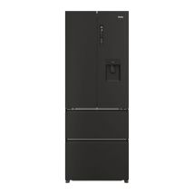 HAIER HFR5719EWPB Fridge Freezer - Slate Black
