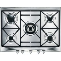 SMEG Cucina SR275XGH2 69 cm Gas Hob - Stainless Steel