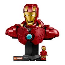 LEGO Marvel 76327 Iron Man MK4 Bust Set for Adults