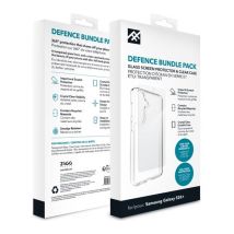 DEFENCE Galaxy S26+ Case & Screen Protector Bundle - Clear