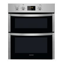 INDESIT Aria DDU 5340 C IX Electric Built-under Double Oven - Stainless Steel