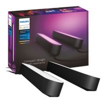 PHILIPS HUE Play White & Colour Ambiance Smart Light Bar - Black, Twin Pack