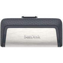 SANDISK Ultra USB Type-C & USB 3.1 Dual Memory Stick - 256 GB, Silver