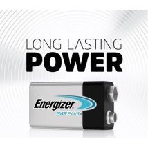 ENERGIZER Max Plus 9V Alkaline Battery - Pack of 1