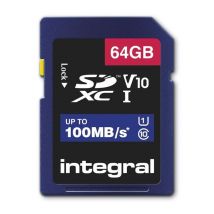 INTEGRAL V10 Class 10 SD Memory Card - 64 GB