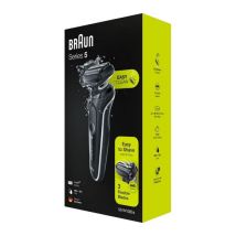 BRAUN Series 5 50-W1000s Wet & Dry Foil Shaver - Black & White
