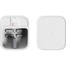 SHARPER IMAGE Foot Bath with Heated Massage - White