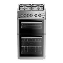 FLAVEL MLB52NDS 50 cm Gas Cooker - Silver & Stainless Steel