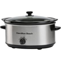 HAMILTON BEACH The Family Favourite Slow Cooker - Silver
