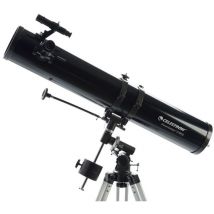CELESTRON Powerseeker 114EQ Reflector Telescope - Black