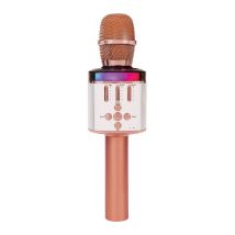 EASY KARAOKE EKM10RG Bluetooth Karaoke Microphone - Rose Gold