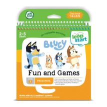 LEAPFROG LeapStart Bluey Fun & Games Interactive Activity Book