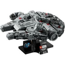 LEGO Star Wars 75375 Millennium Falcon Model Set for Adults