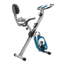 XTERRA Fitness FB350 Folding Exercise Bike - Silver & Blue